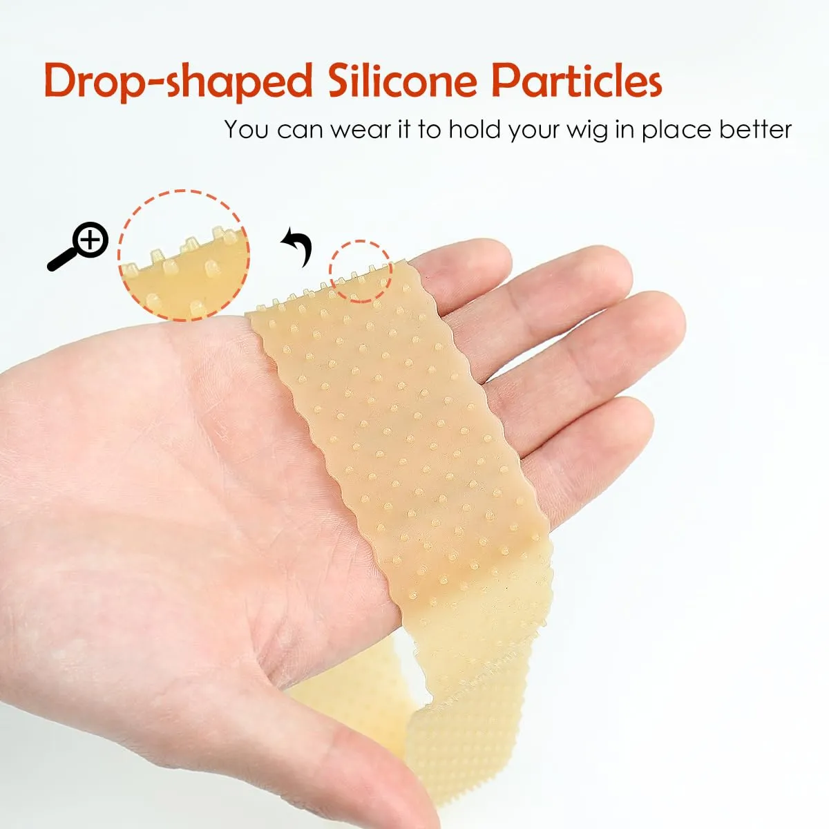 3 Pcs Wig Grip Band & Cap for Glueless Wig