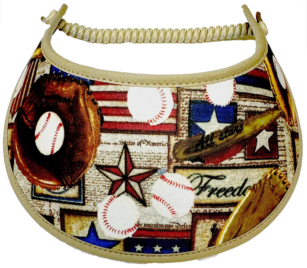 4th of July Sun Visor with Texas Stars