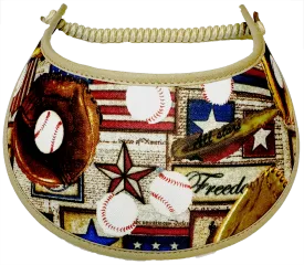 4th of July Sun Visor with Texas Stars