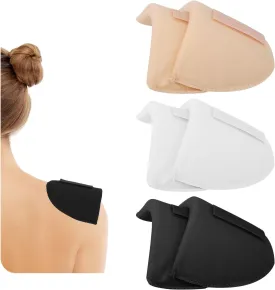 6pcs Shoulder Pads, Soft Breathable Thickened Sponge Set-in Women Padded Inserts Shoulder Pads for Dresses, Suits, Jackets, Shirts Men's Women's Clothing Sewing Supplies (3 Colors)