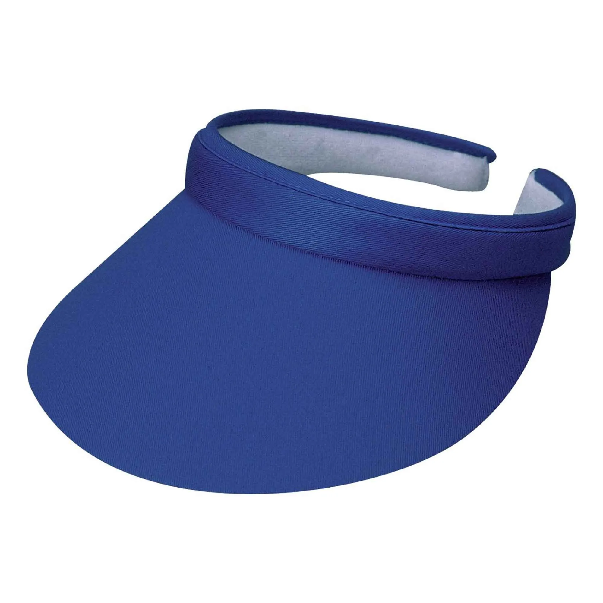 C- Broner/Cappelli/DPC Sporty Cotton Twill 3" Clip Sun Visor