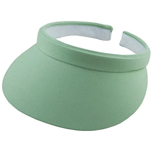 C- Broner/Cappelli/DPC Sporty Cotton Twill 3" Clip Sun Visor