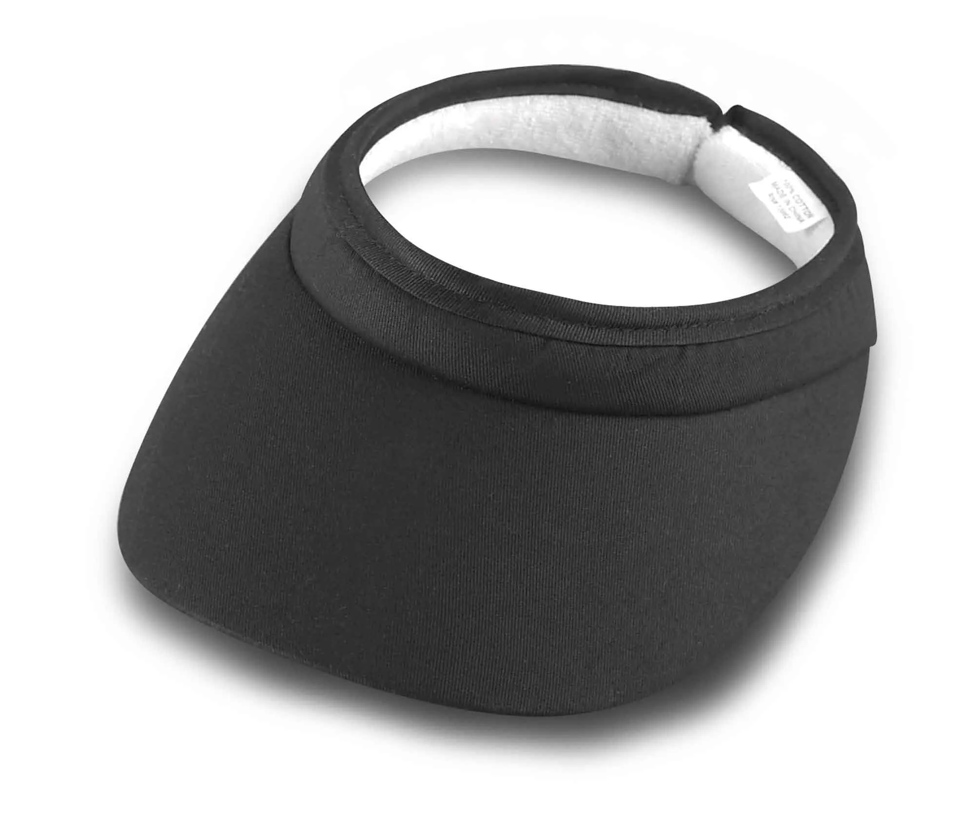C- Broner/Cappelli/DPC Sporty Cotton Twill 3" Clip Sun Visor