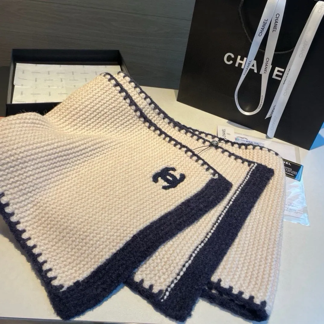 CLTH402 CC Cashmere Scarf / 11.8x39.3inch