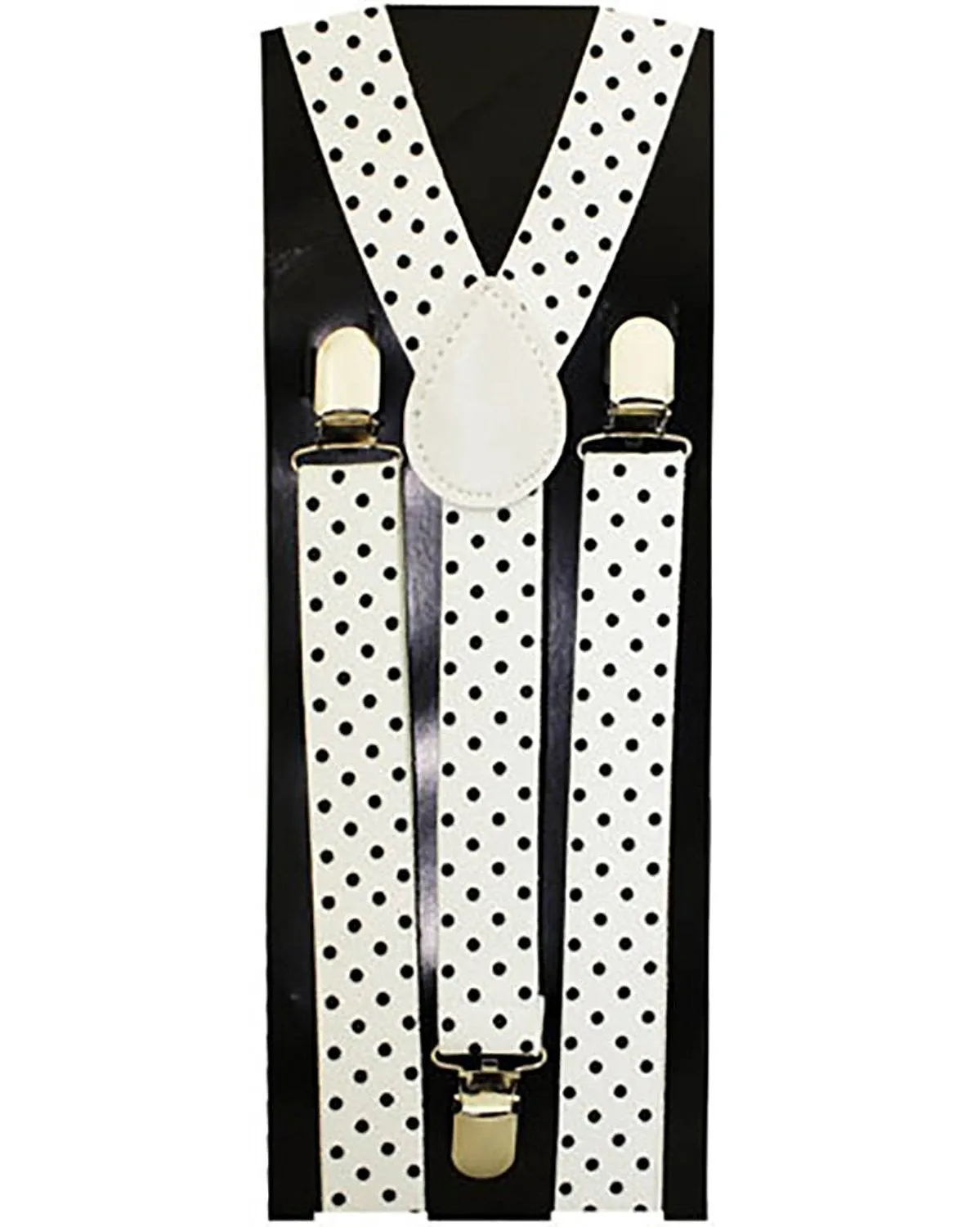 Colorful Polka Dot Adjustable Fashion Suspenders