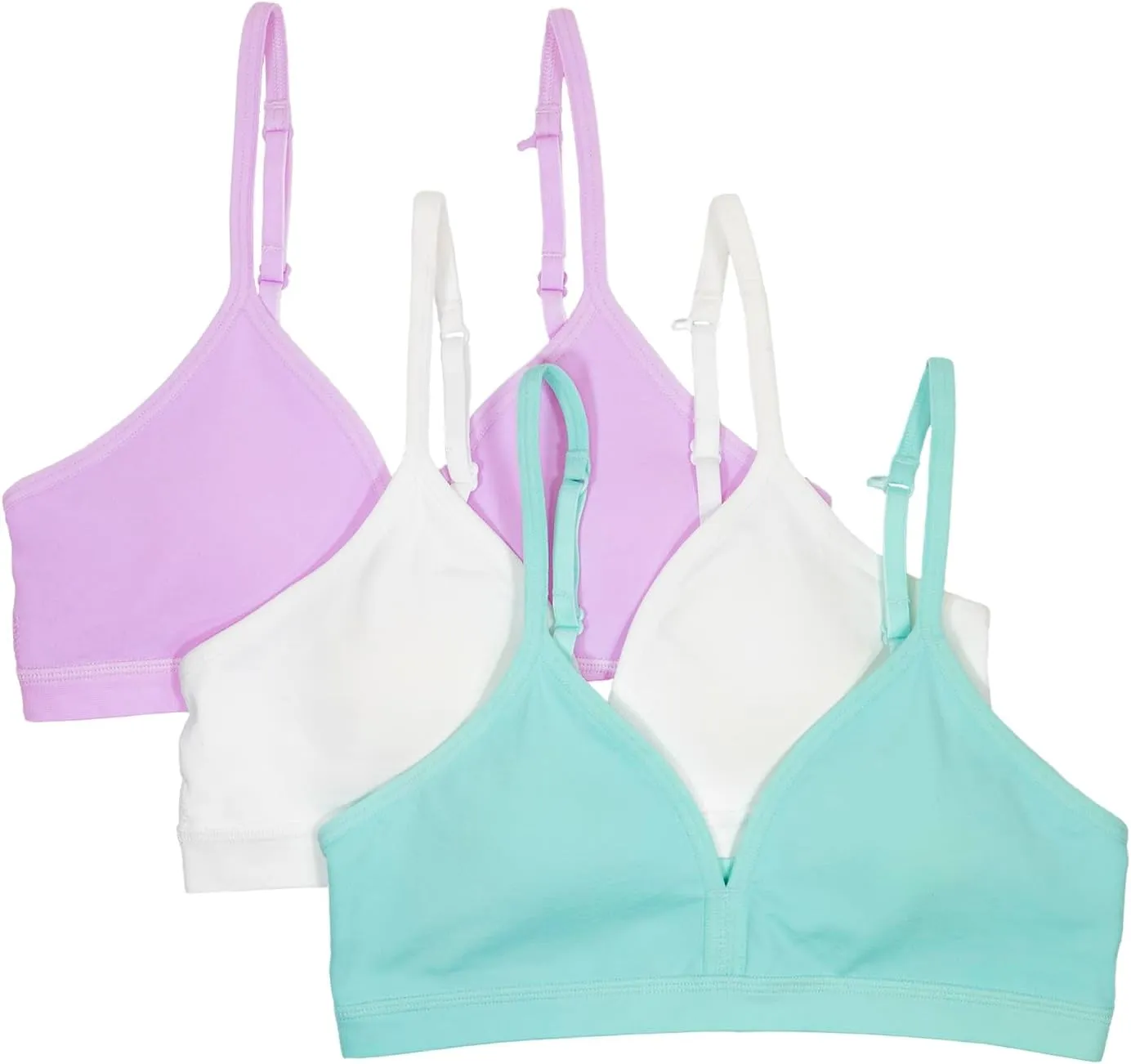 Fruit of the Loom Girls' Soft and Smooth Training Bra
