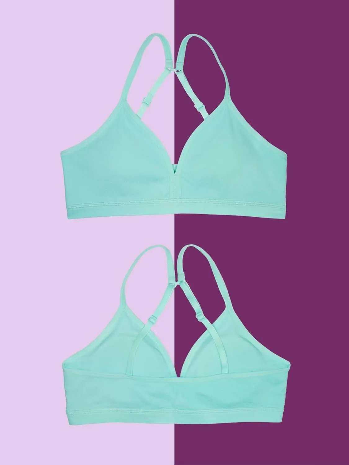 Fruit of the Loom Girls' Soft and Smooth Training Bra