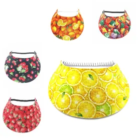 Fruits and Vegetable Foam Sun Visor