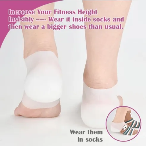 Height Increase Silicone Insoles