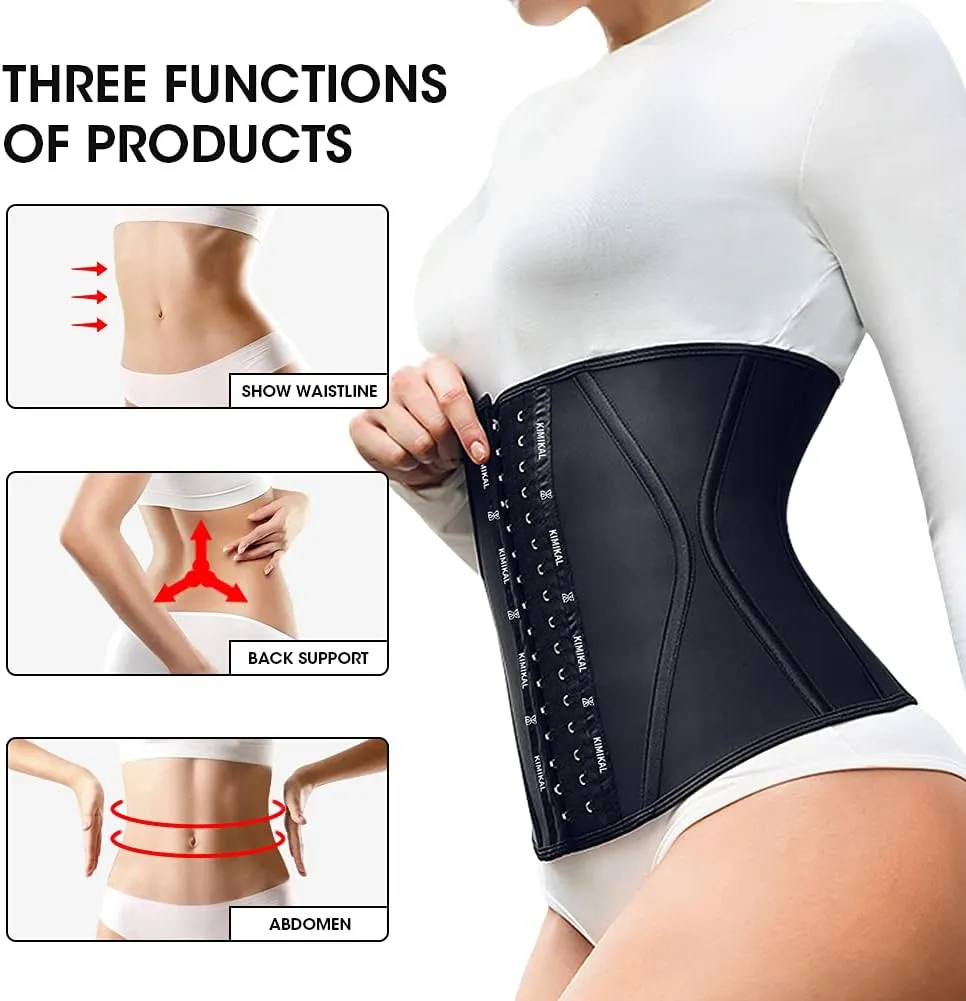 KIMIKAL Corset Waist Trainer Waist Cincher Shapewear Fajas Colombianas Waist Trimmer Tummy Control