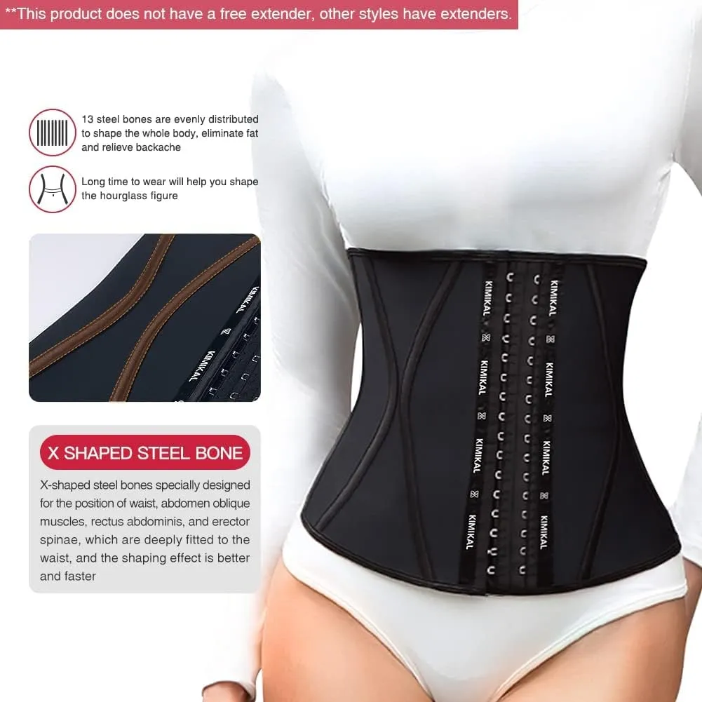 KIMIKAL Corset Waist Trainer Waist Cincher Shapewear Fajas Colombianas Waist Trimmer Tummy Control
