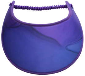 M003 Sun Visor in Shades of Blue and Purple