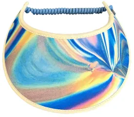M137 Sun Visor with Bright Colors with Cream Trim