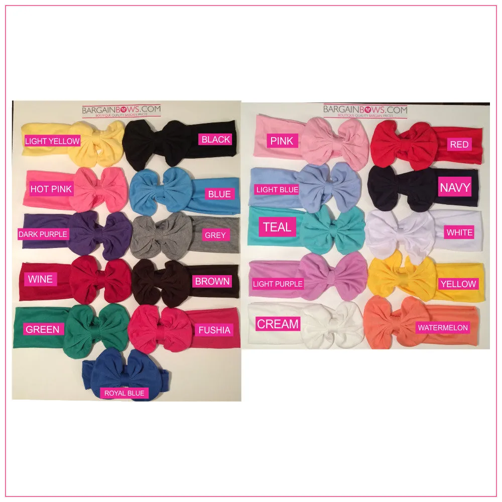 Messy Bow headbands