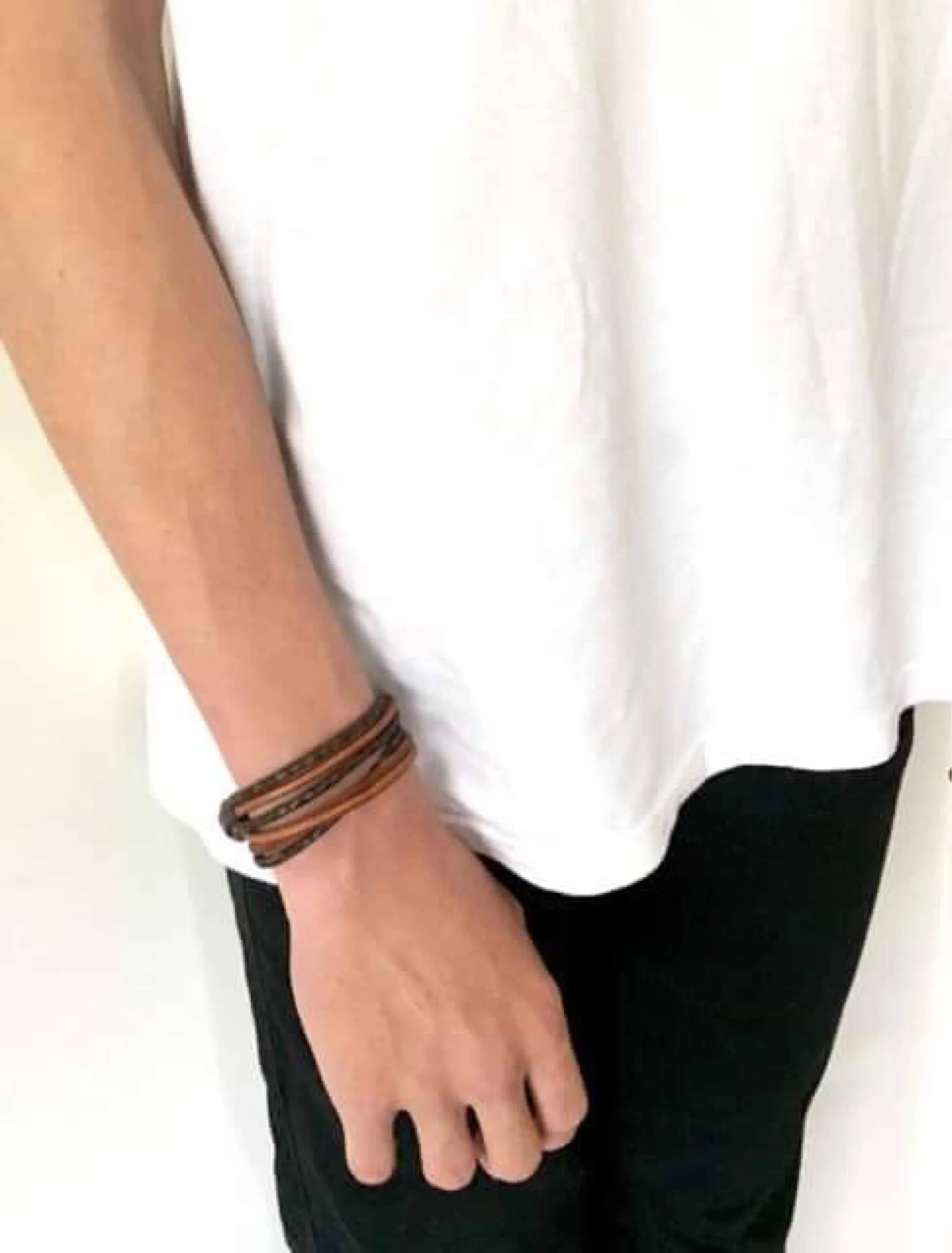 Multi Wrap with Shackle Clasp