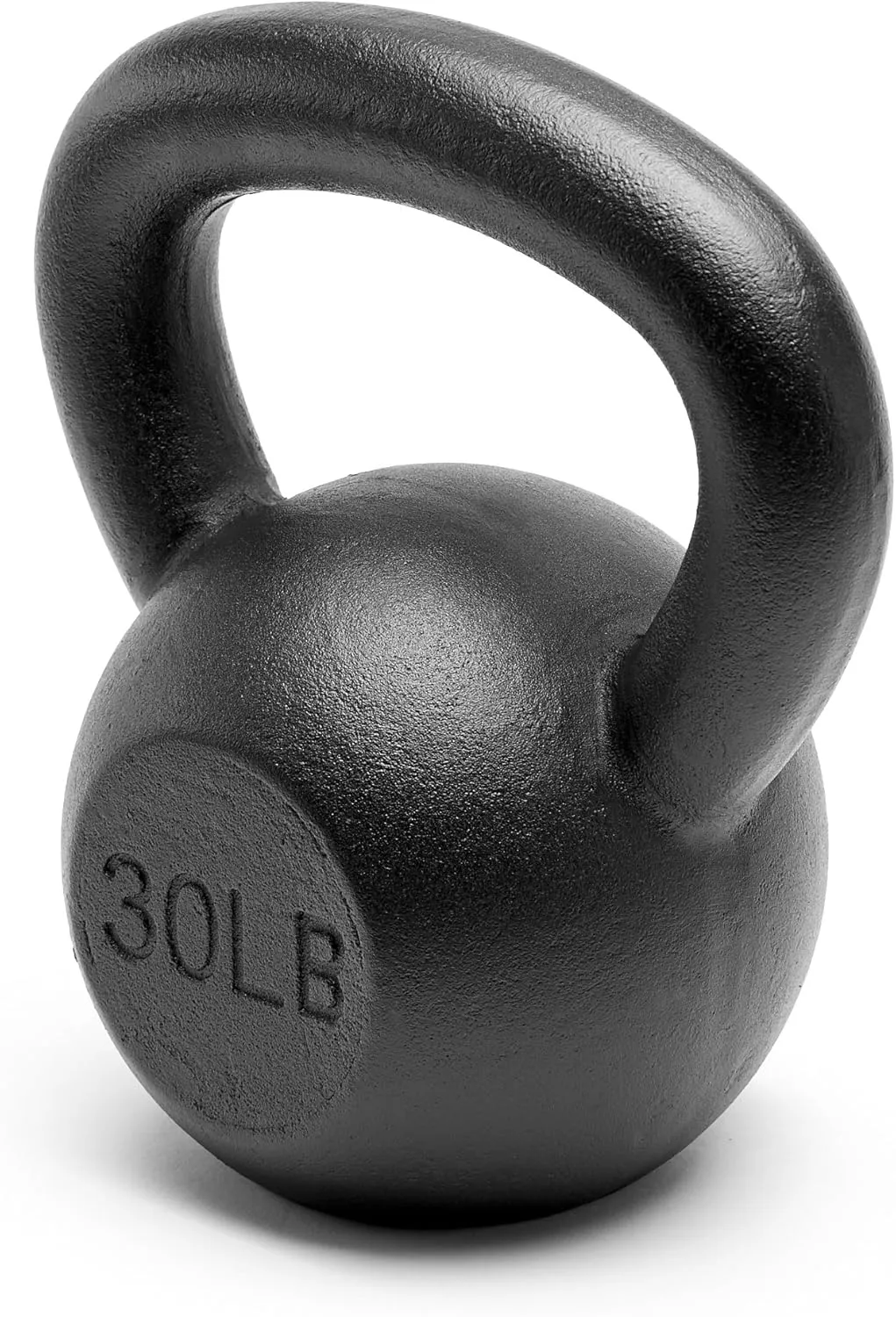 Premium Powder Coated Solid Cast Iron Kettlebell Weights 5, 10, 15, 20, 25, 30, 35, 40, 45 lbs