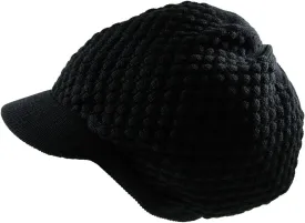 RW Unisex Cotton Rasta Beanie Visor (More Colors)