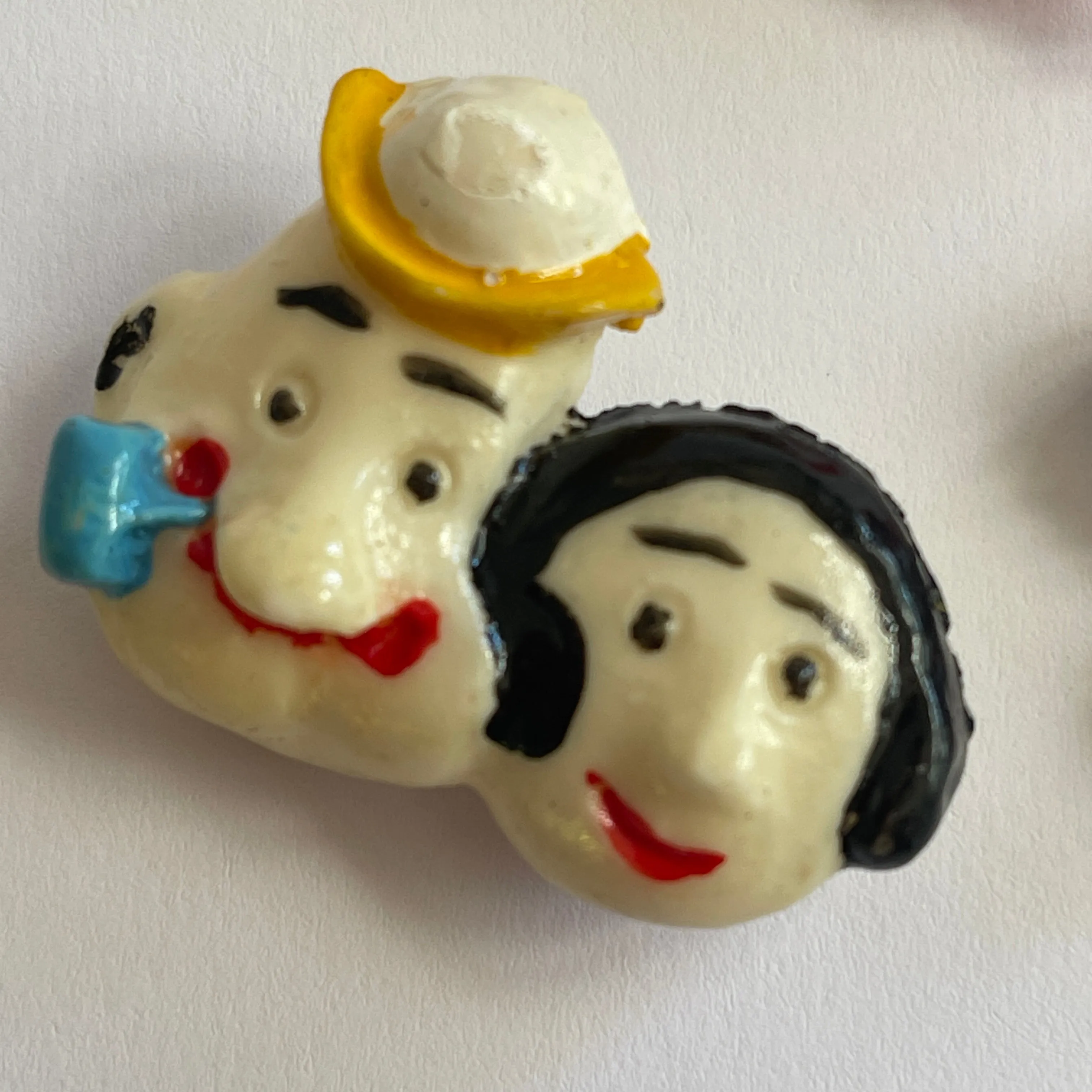 Set of three Mid Century Retro Brooches