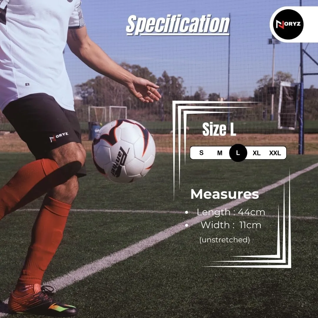 SOCCER SLEEVE SOCKS with Silicone Anti Slip - Pre Cut Socks - Soccer Leg Sleeves