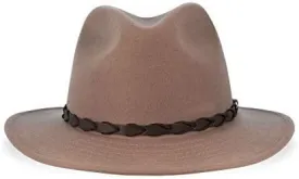 Tilley TWF1 Montana Wool Fedora Hat (Taupe, 7 1/2)