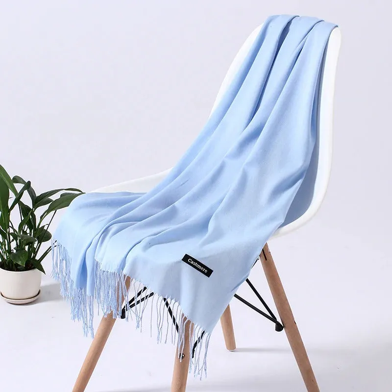 Women Overized Scarf Cashmere Like Wrap