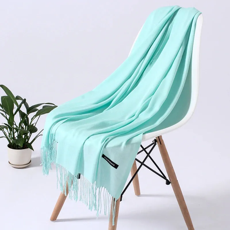 Women Overized Scarf Cashmere Like Wrap