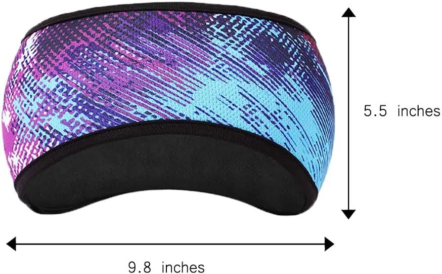 Women's Ear Warmer Winter Head Band Ski Ear Muff Stretch Hair Band for Running Yoga Skiing & Daily Wear