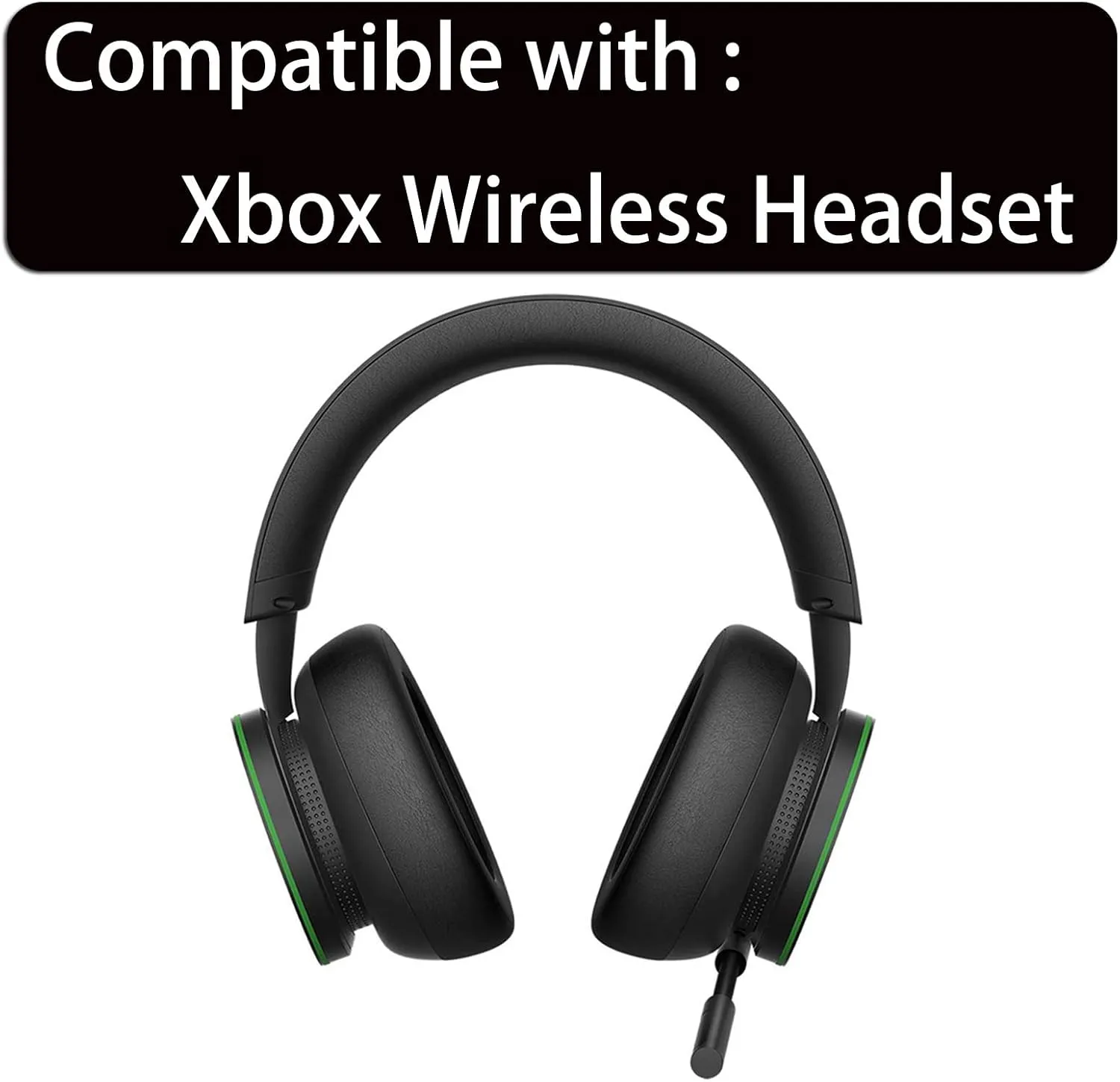 XBERSTAR Earpads Replacement for Microsoft Xbox Series Headset (earpads&Headbrand Cover)