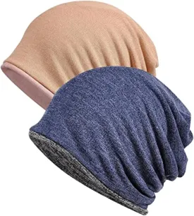 XYIYI Womens Chemo Headwear Hats Cotton Slouchy Beanie Cap Scarf